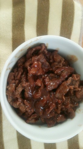 肉うどん用*牛肉甘辛煮
