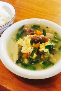 牛肉韓国風スープ