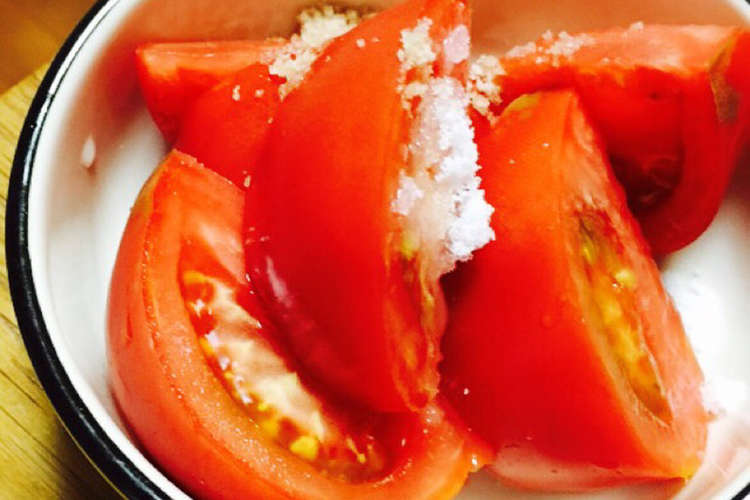 野菜嫌いでも トマトが好きになる裏ワザ レシピ 作り方 By ｒｉｚｕ クックパッド 簡単おいしいみんなのレシピが366万品