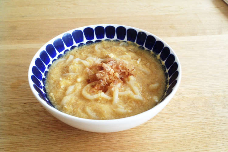 風邪に 汁も飲み干すうどん レシピ 作り方 By Tomomomo S クックパッド 簡単おいしいみんなのレシピが357万品