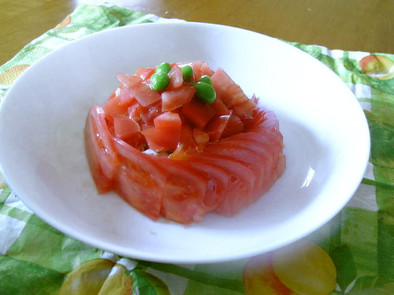 トマトサラダ♥ 簡単でお洒落な切り方の写真