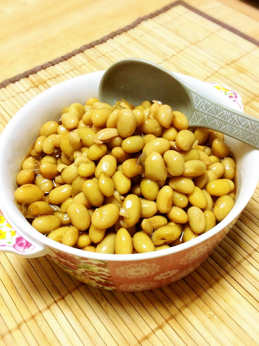 母の味♡大豆の甘煮の画像