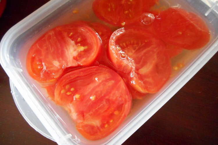 トマトのマリネ カンタン酢で レシピ 作り方 By Norihime クックパッド