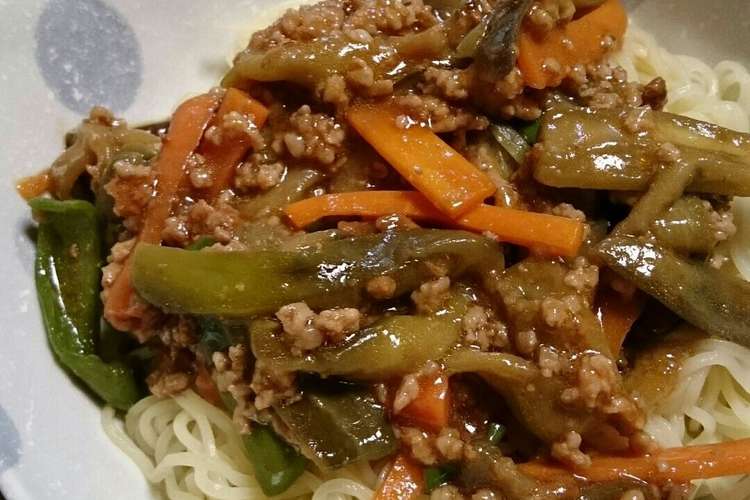 麻婆茄子の冷やし中華 レシピ 作り方 By Vyo Chu クックパッド 簡単おいしいみんなのレシピが374万品