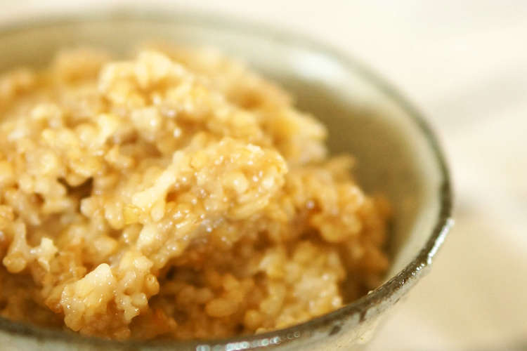 さくっとマクロビ 玄米の炊き方 土鍋 レシピ 作り方 By むじせいかつ クックパッド