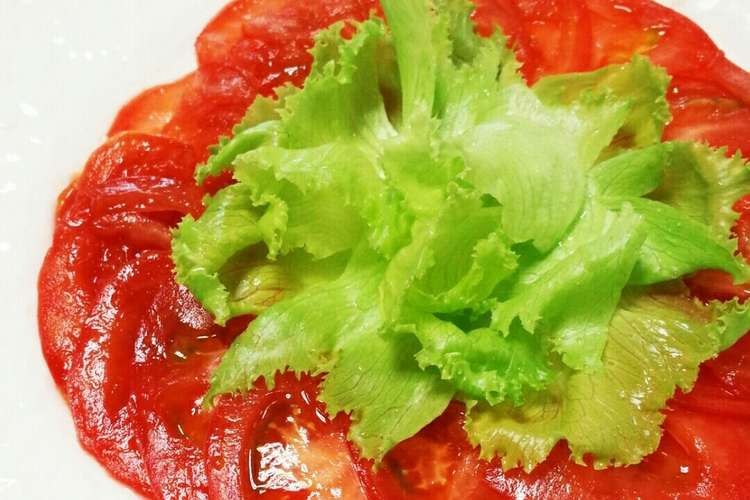 柔らかいトマトの切り方 薄く切る方法 レシピ 作り方 By お鶴 クックパッド 簡単おいしいみんなのレシピが358万品