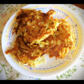 洋風お好み焼き?野菜とチーズのフリッター