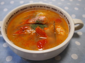超簡単~!タイ料理♡トムヤムクン風スープ