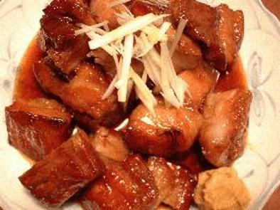 豚バラ肉の角煮の写真