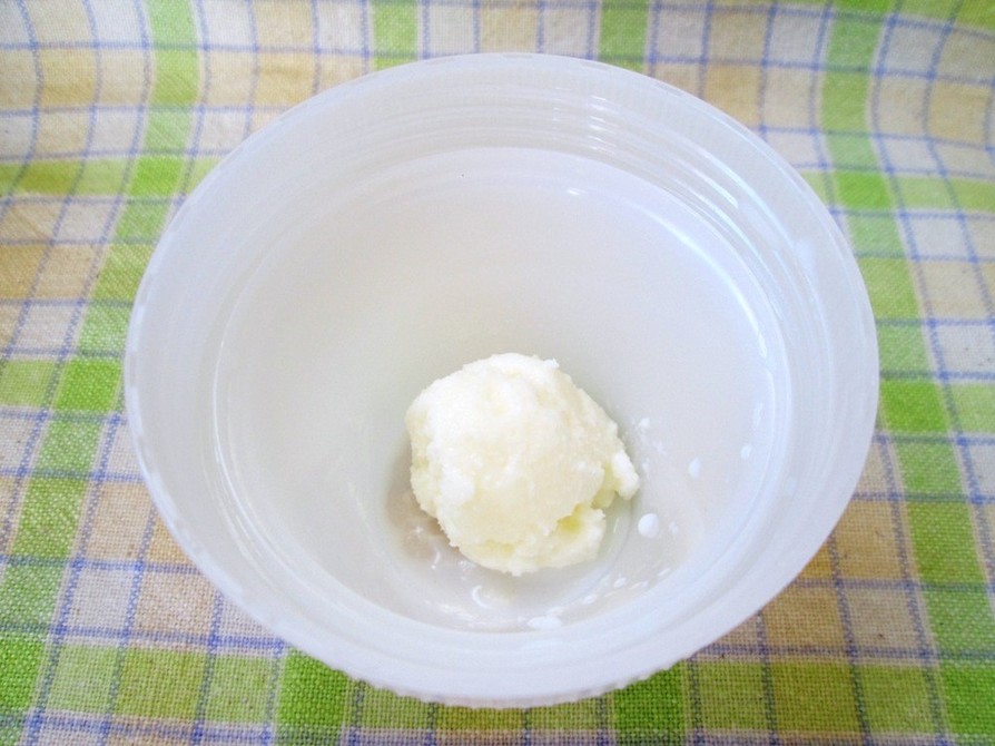 手作りバターの画像