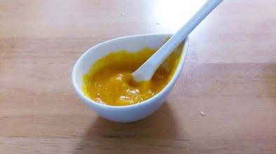 電子レンジで南瓜スープ【離乳食初期～】の写真