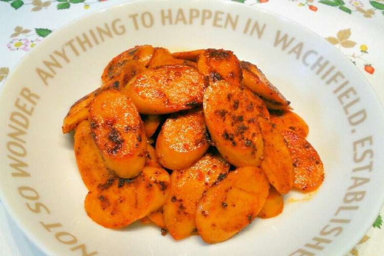 魚肉ソーセージでピリ辛おつまみ ー レシピ 作り方 By じゅびにゃん クックパッド 簡単おいしいみんなのレシピが352万品