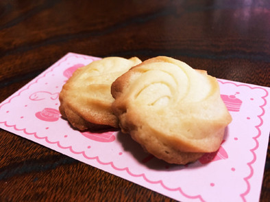 レモン風味のクッキーの写真