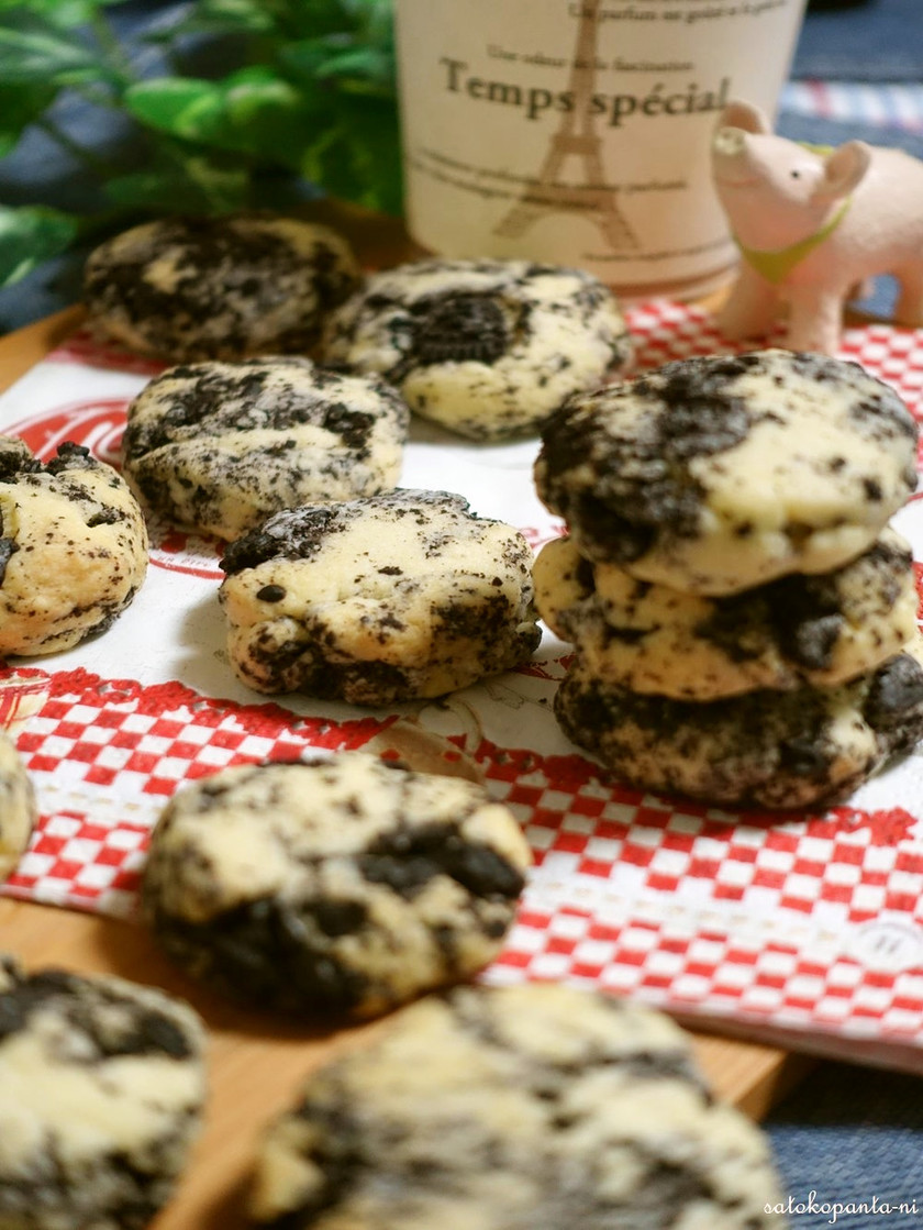 ミントオレオチップクッキーのレシピ