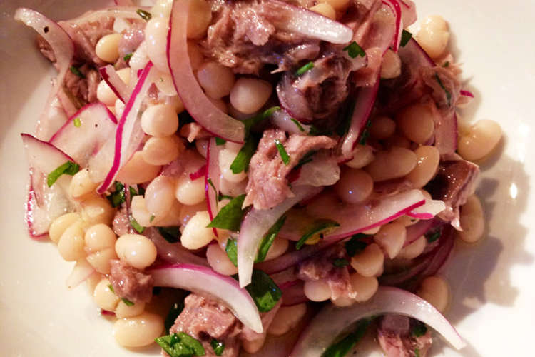 白インゲン豆のサラダ レシピ 作り方 By Pettine クックパッド 簡単おいしいみんなのレシピが357万品