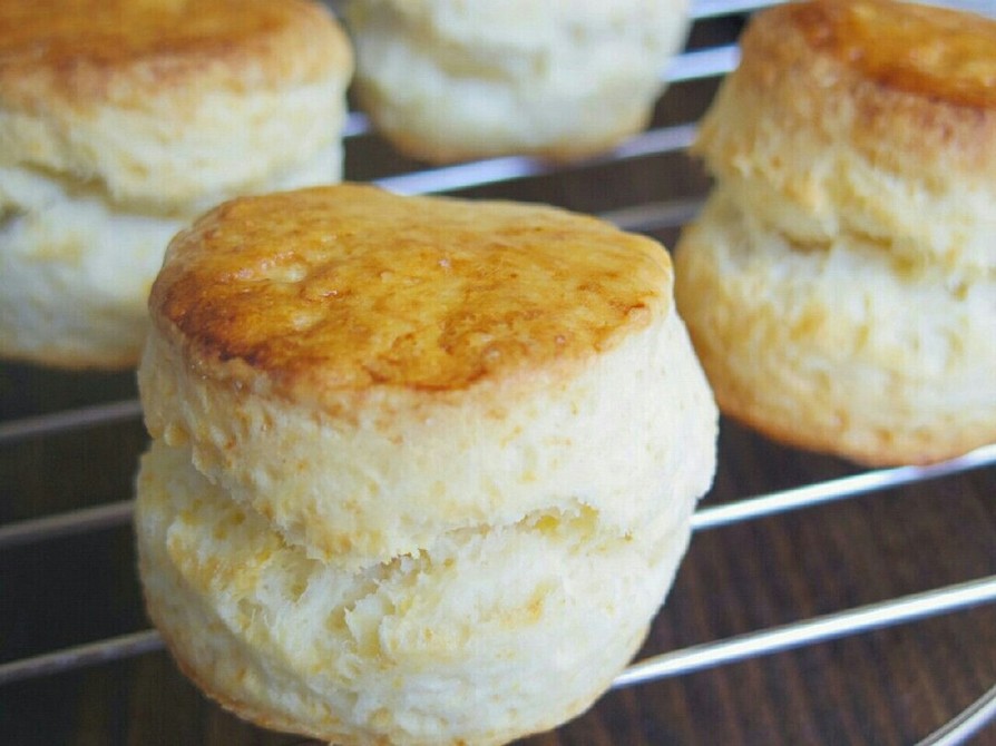 グレーズオレンジスコーンのレシピ