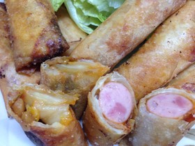 ビールがすすむ!魅惑の変わり春巻き