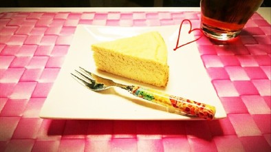 食べても痩せる？！糖質制限チーズケーキ☆の写真