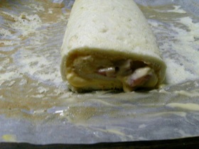 白いロールケーキ