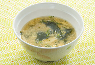 【食育】タケノコのスープ かき玉わかめの画像