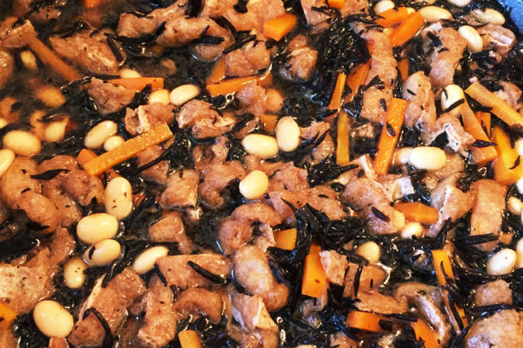 ひじきの煮物 離乳食完了期 レシピ 作り方 By Tkinnk クックパッド 簡単おいしいみんなのレシピが355万品