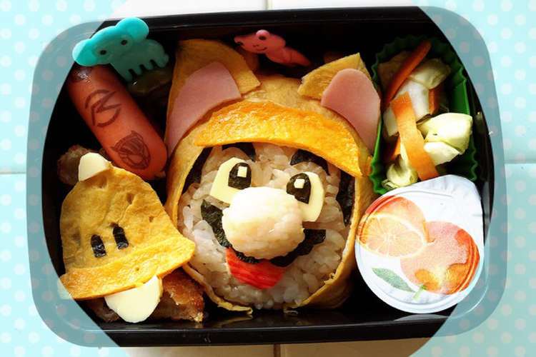 ネコマリオ キャラ弁 レシピ 作り方 By カナツムデラックス クックパッド 簡単おいしいみんなのレシピが366万品