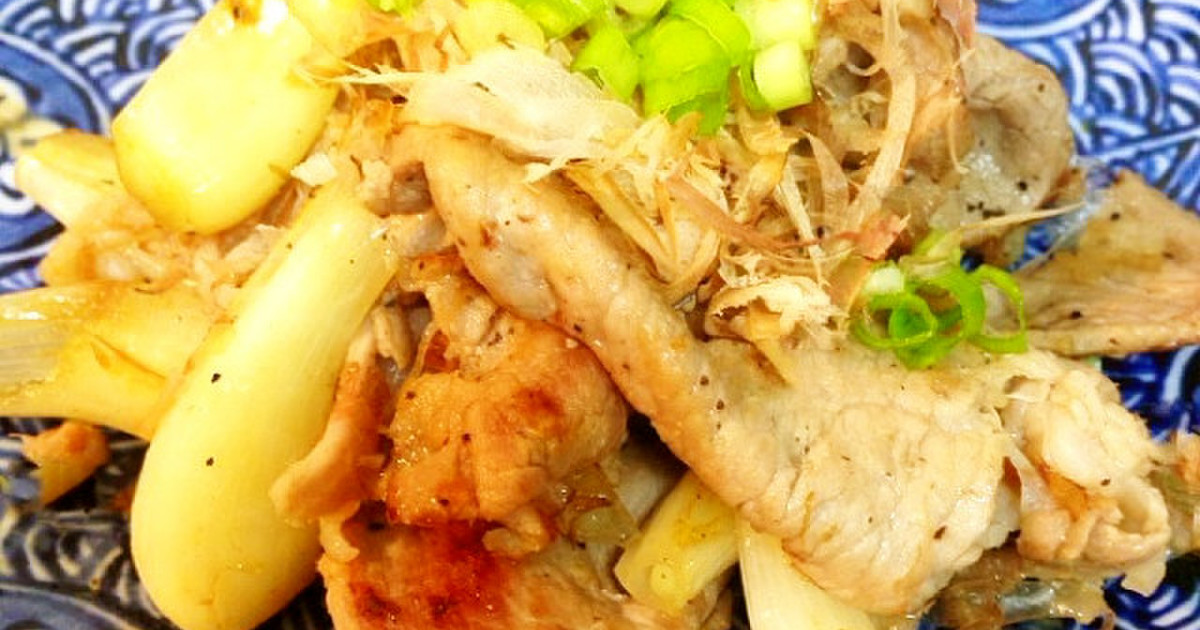 おつまみに最高 豚肉と塩らっきょう炒め レシピ 作り方 By ステラ テルミ クックパッド 簡単おいしいみんなのレシピが358万品