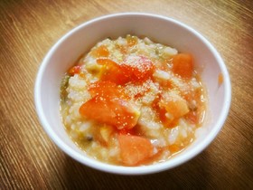 離乳食後期*野菜たっぷり!トマトリゾット