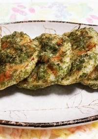 鶏 蓮根 青のり揚げ