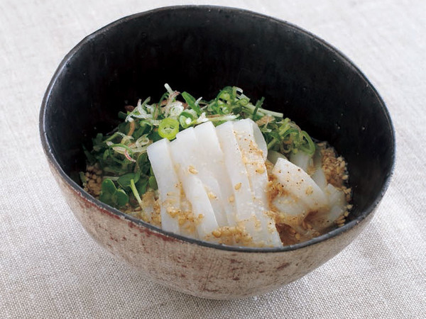 いかそうめんの薬味あえ