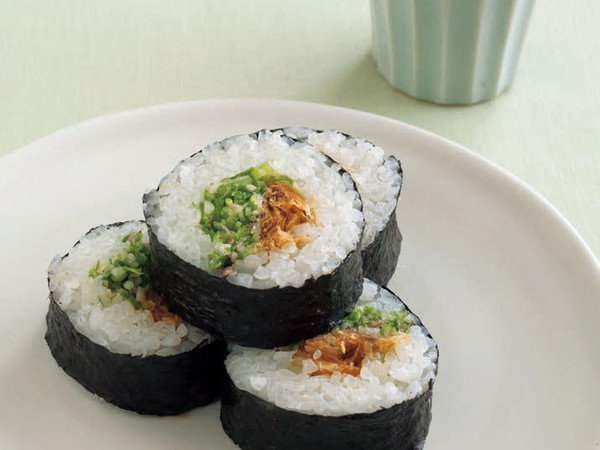 おかか薬味ののり巻き
