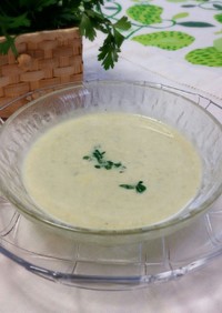 ズッキーニの冷製スープ