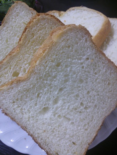 ＨＢで我が家のズボラ食パンの写真