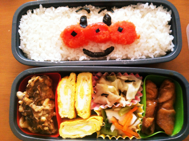 旦那弁当〜大人風アンパンマンのキャラ弁〜の画像