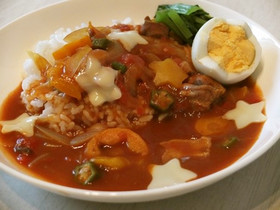 子どものための☆七夕☆トマトカレー