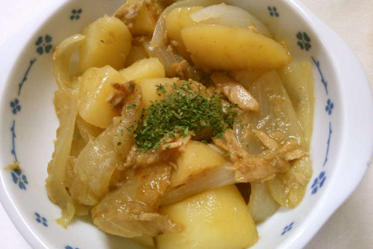 ツナと じゃが芋 玉ねぎの 簡単 炒め レシピ 作り方 By 331ミミイ クックパッド