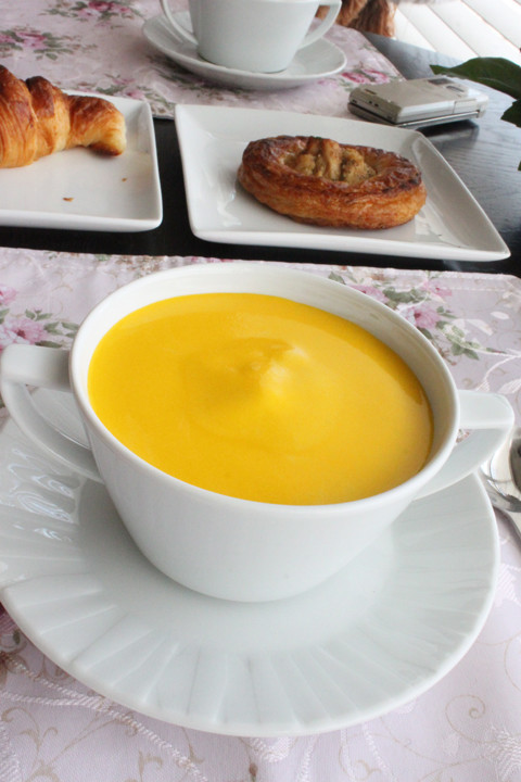 エスプーマレシピ・カボチャのスープの画像