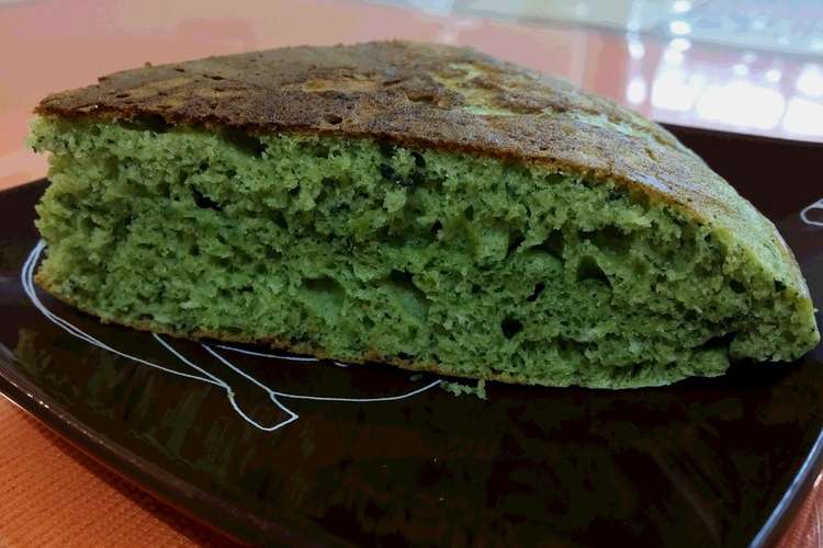 3種類の緑茶ホットケーキ レシピ 作り方 By 山床茶んっ クックパッド