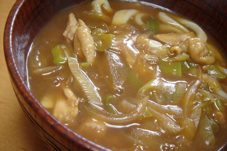 鶏出汁がコクのカレーうどん レシピ 作り方 By Iano クックパッド