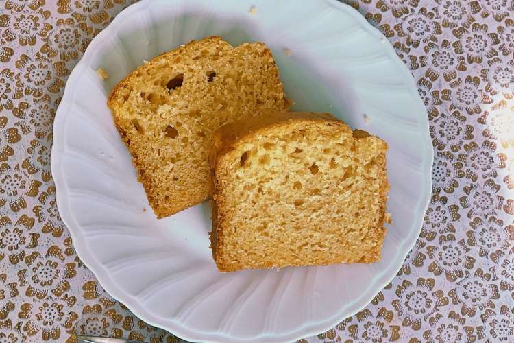 市販のプリンで ふわふわパウンドケーキ レシピ 作り方 By ゆきちのん クックパッド 簡単おいしいみんなのレシピが355万品
