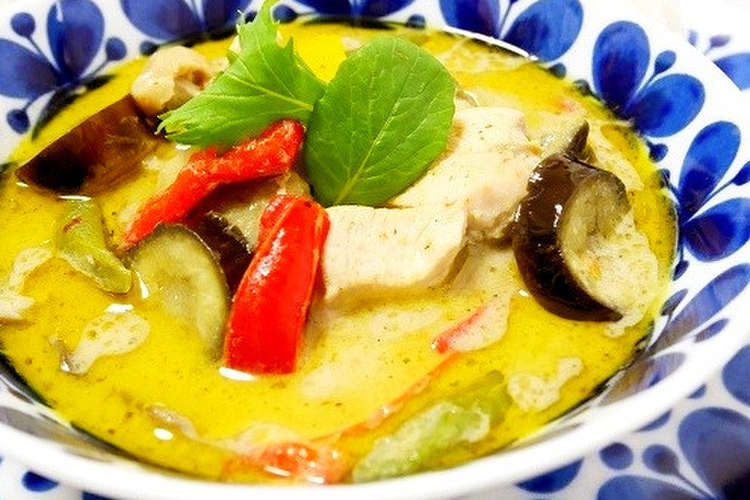 野菜たっぷり タイのグリーンカレー レシピ 作り方 By Aprea クックパッド