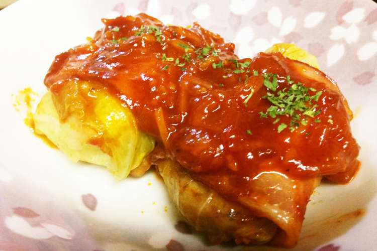 冷凍ミニハンバーグでロールキャベツ レシピ 作り方 By さやん クックパッド 簡単おいしいみんなのレシピが352万品