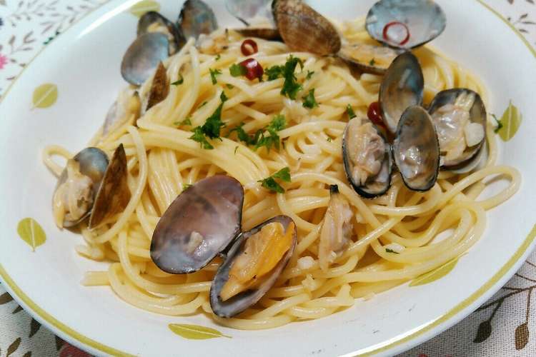 あさりパスタ ボンゴレビアンコは簡単 レシピ 作り方 By たいのおかしら厨房 クックパッド