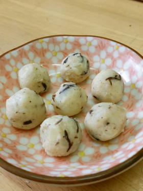 離乳食中期~★ひじきとツナのチーズボール