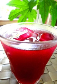 糖質オフの赤紫蘇ジュース