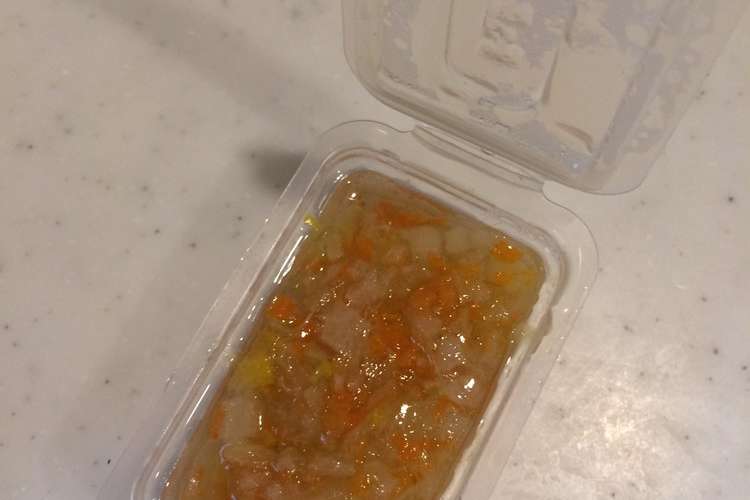離乳食中期野菜たっぷり万能ストック レシピ 作り方 By もーくんのママ クックパッド 簡単おいしいみんなのレシピが366万品