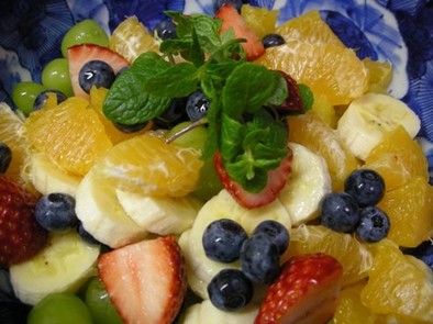 Fruit Salad Punch 英語の写真