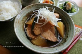 フライパンde簡単煮込み❤ぶり大根