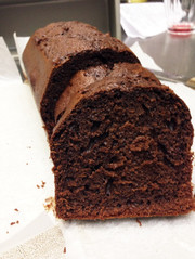 *サラダ油で濃厚ココアパウンドケーキ**の写真