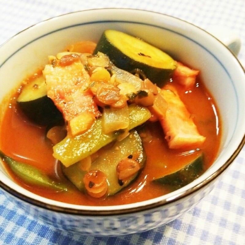 イタリアのレンズ豆のスープのレシピ